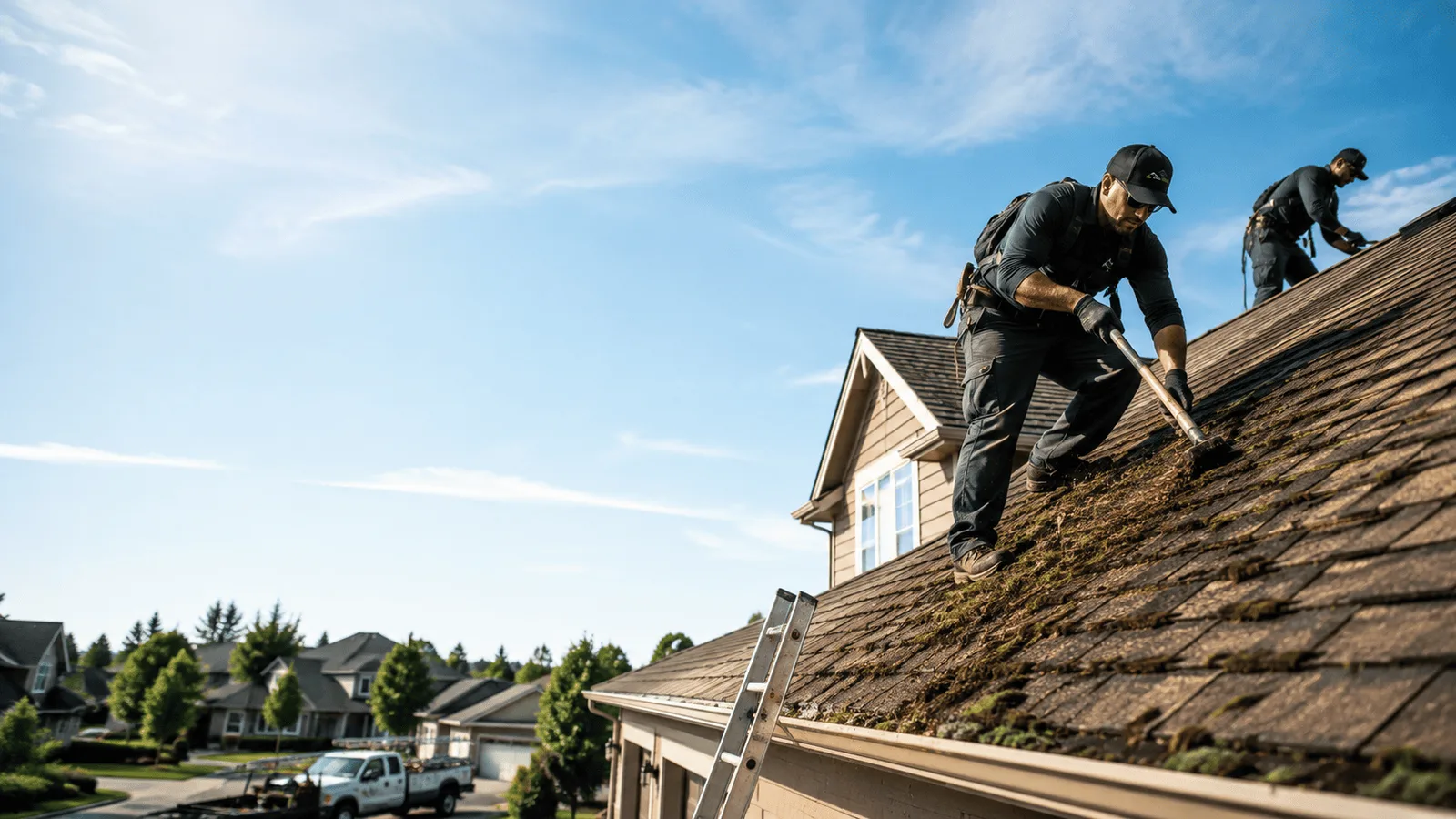 Roof Moss Removal in Rising Sun, MD near me
